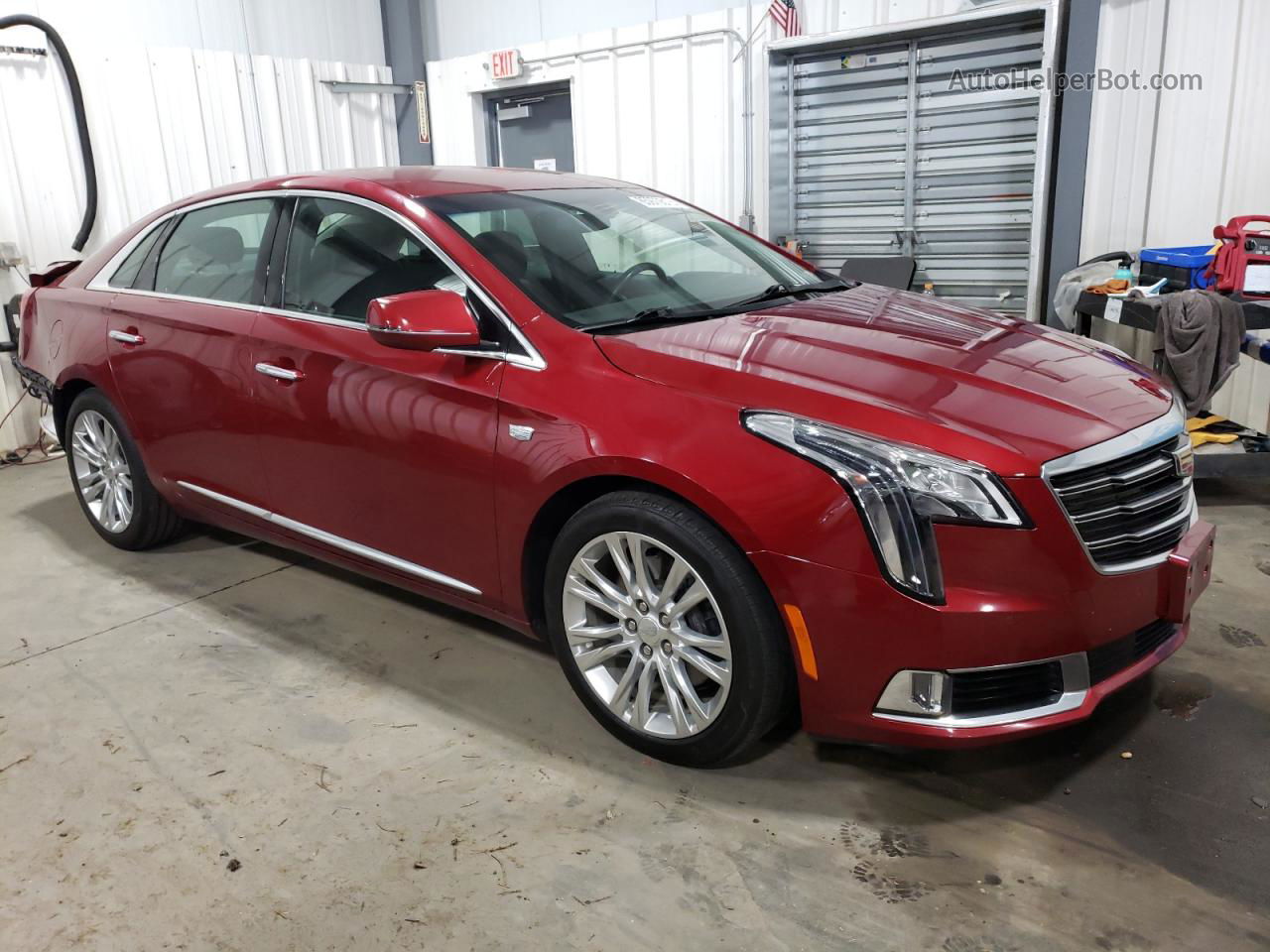 2019 Cadillac Xts Luxury Burgundy vin: 2G61M5S32K9134257