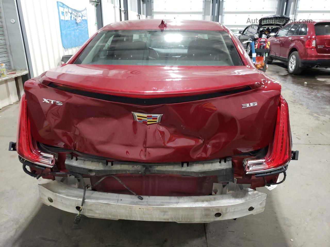 2019 Cadillac Xts Luxury Burgundy vin: 2G61M5S32K9134257