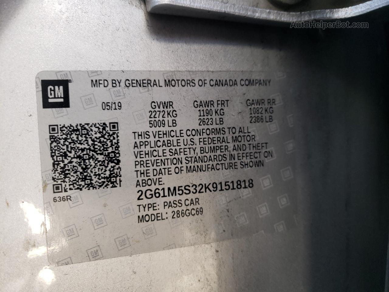2019 Cadillac Xts Luxury Silver vin: 2G61M5S32K9151818