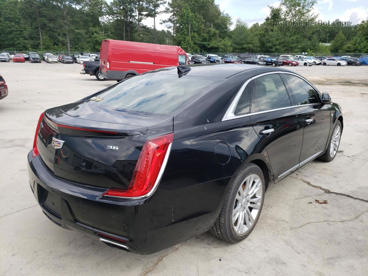 2019 Cadillac Xts Luxury Черный vin: 2G61M5S33K9110601