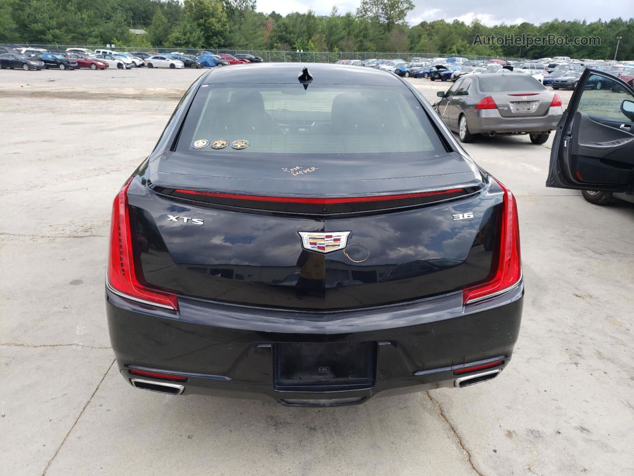 2019 Cadillac Xts Luxury Black vin: 2G61M5S33K9110601