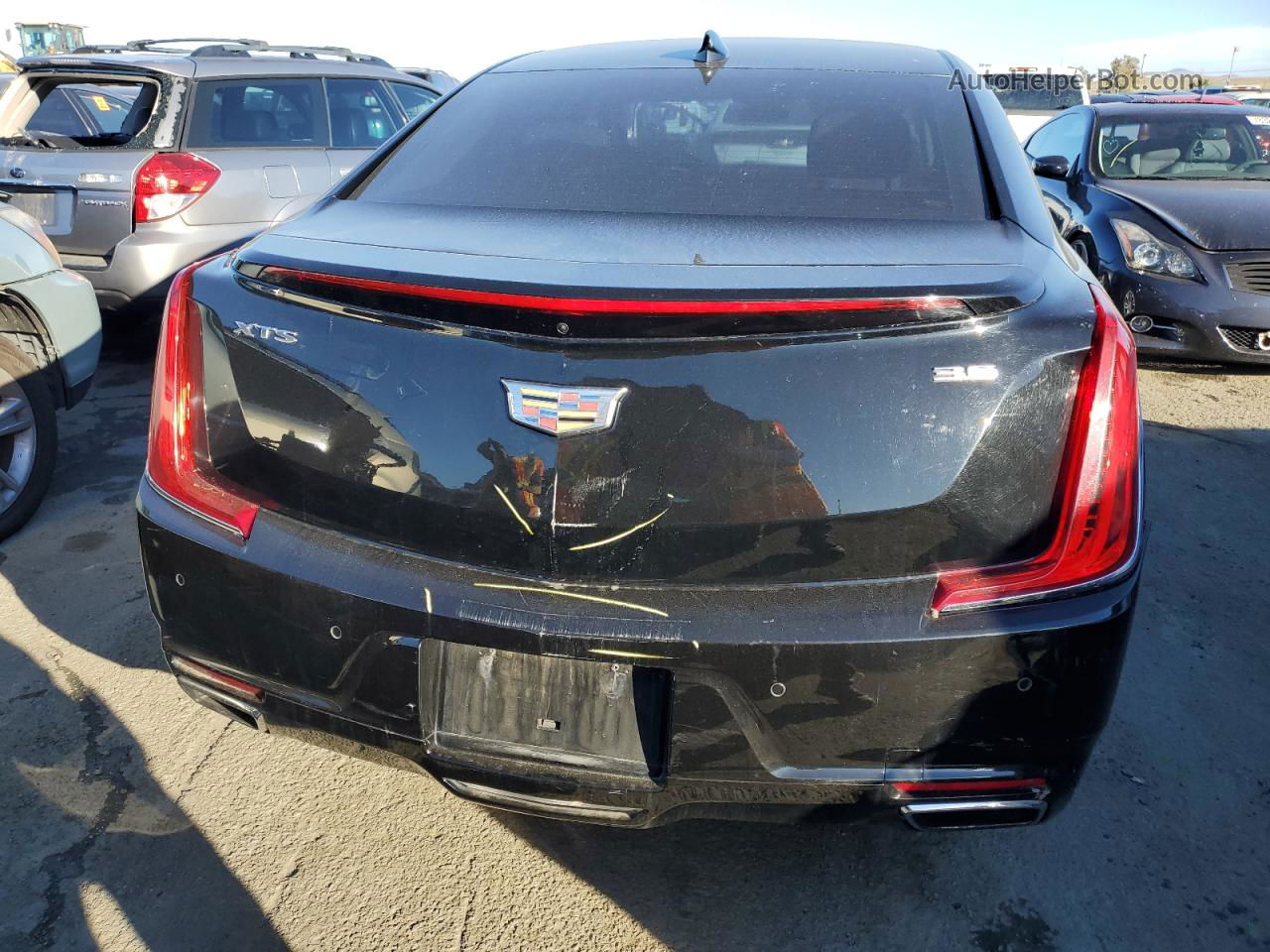 2019 Cadillac Xts Luxury Black vin: 2G61M5S33K9115751