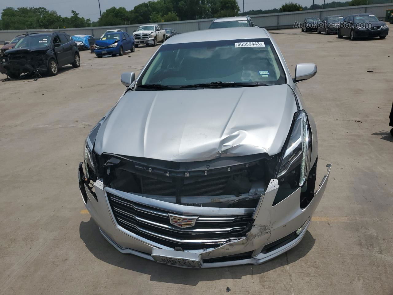 2019 Cadillac Xts Luxury Silver vin: 2G61M5S33K9115961