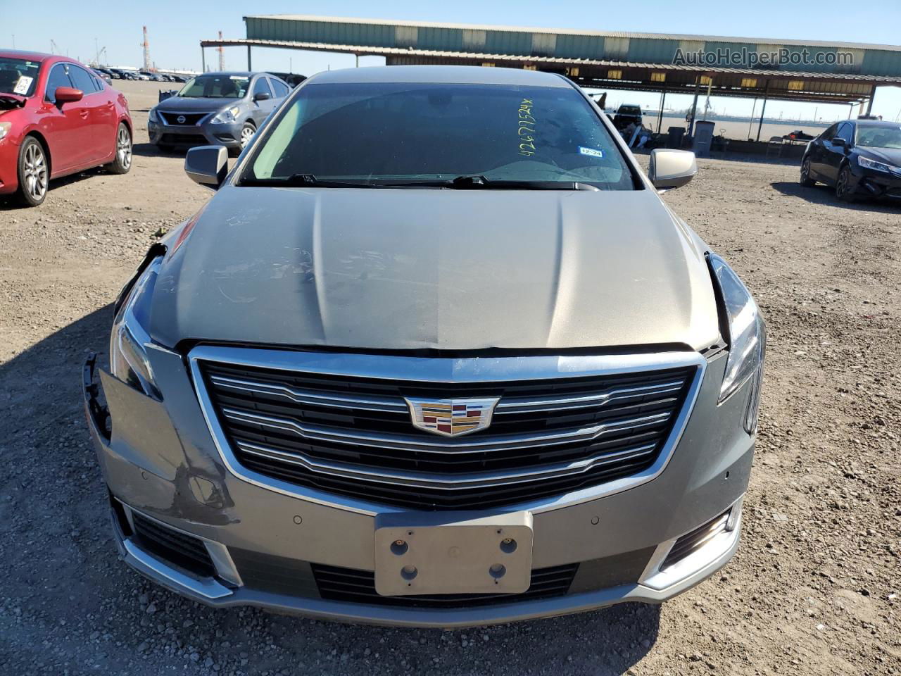 2019 Cadillac Xts Luxury Silver vin: 2G61M5S33K9120934