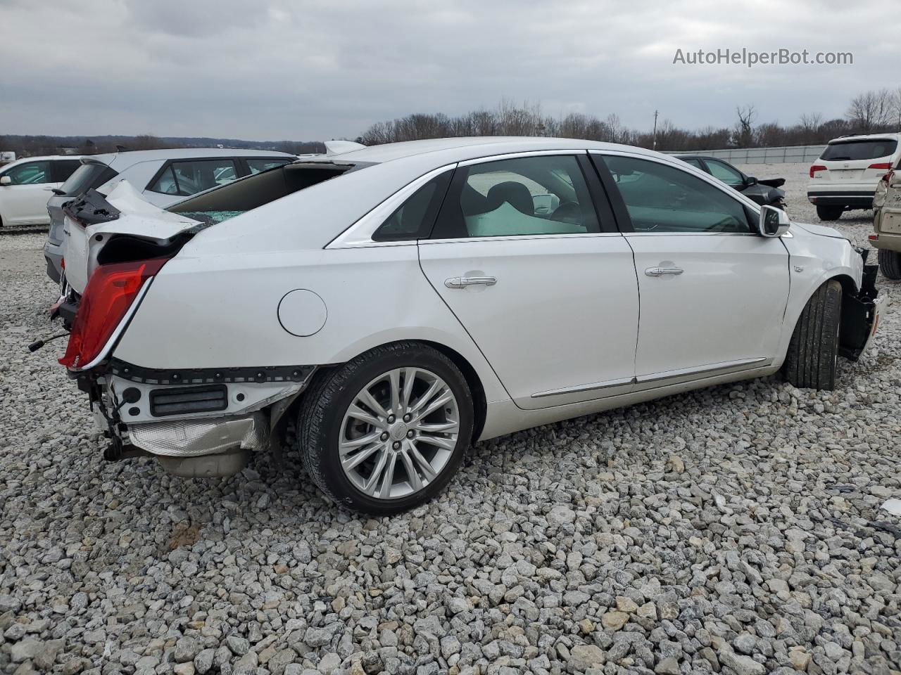 2019 Cadillac Xts Luxury Белый vin: 2G61M5S33K9122344