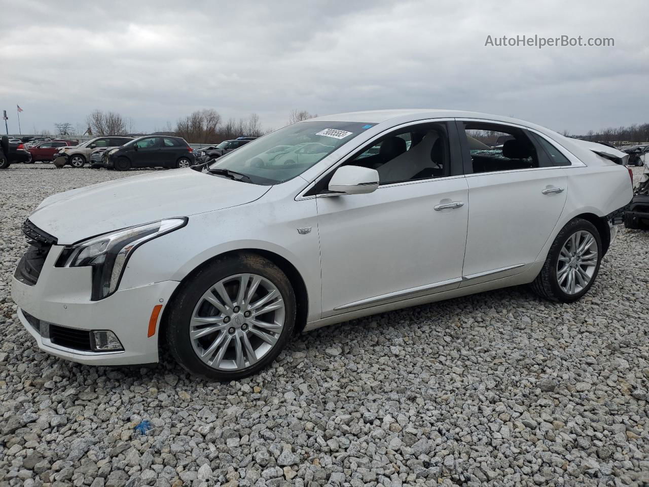 2019 Cadillac Xts Luxury Белый vin: 2G61M5S33K9122344