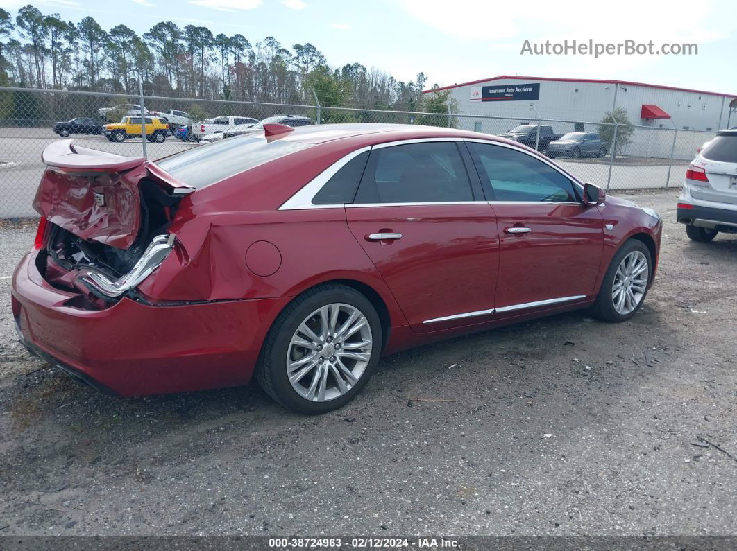 2019 Cadillac Xts Luxury Burgundy vin: 2G61M5S33K9126281