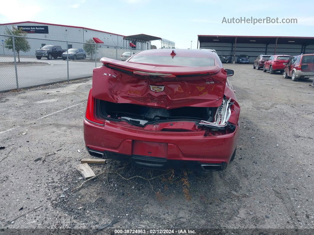 2019 Cadillac Xts Luxury Burgundy vin: 2G61M5S33K9126281