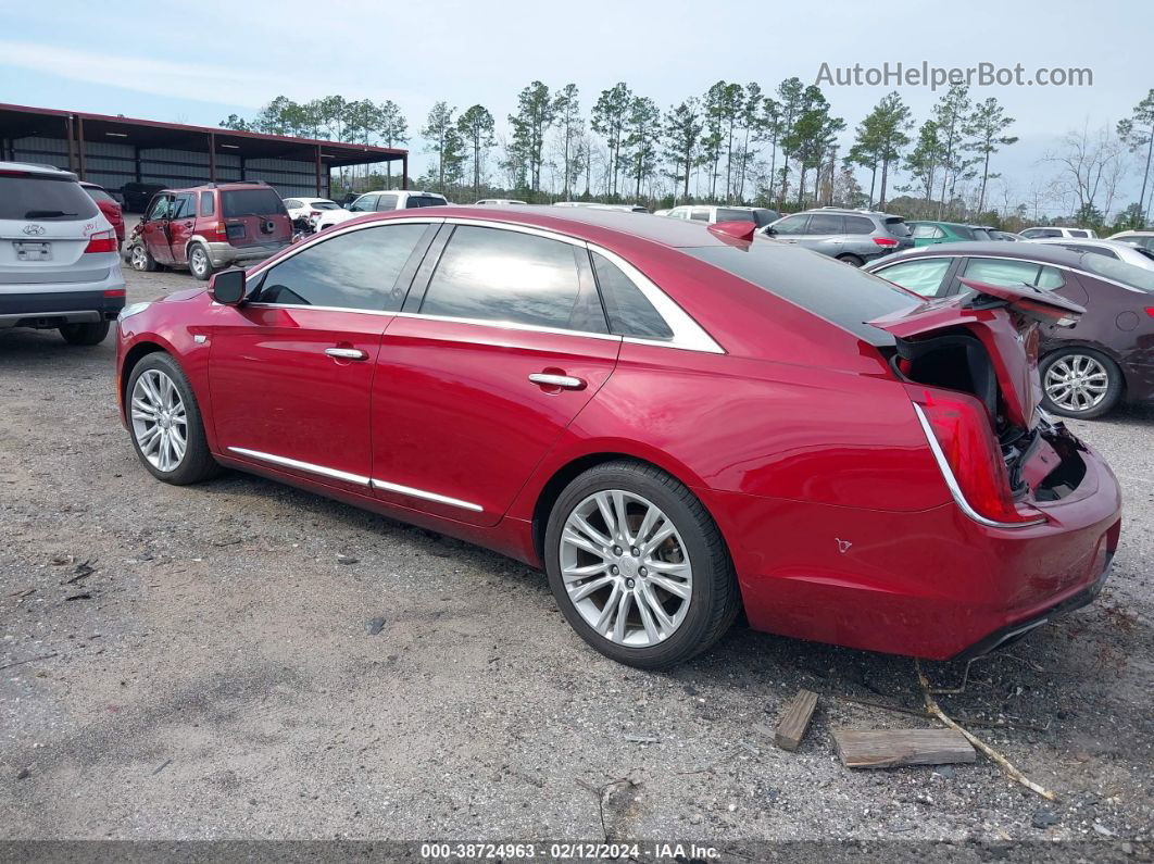 2019 Cadillac Xts Luxury Burgundy vin: 2G61M5S33K9126281