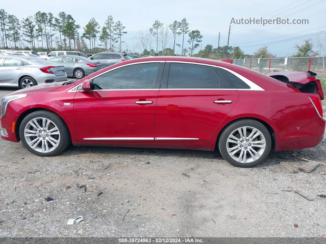 2019 Cadillac Xts Luxury Burgundy vin: 2G61M5S33K9126281