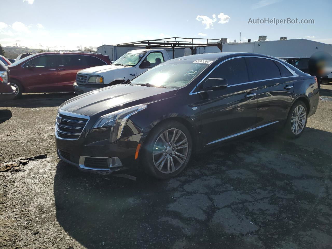 2019 Cadillac Xts Luxury Black vin: 2G61M5S33K9145073