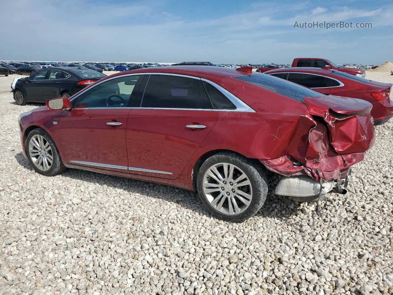 2019 Cadillac Xts Luxury Красный vin: 2G61M5S34K9125981