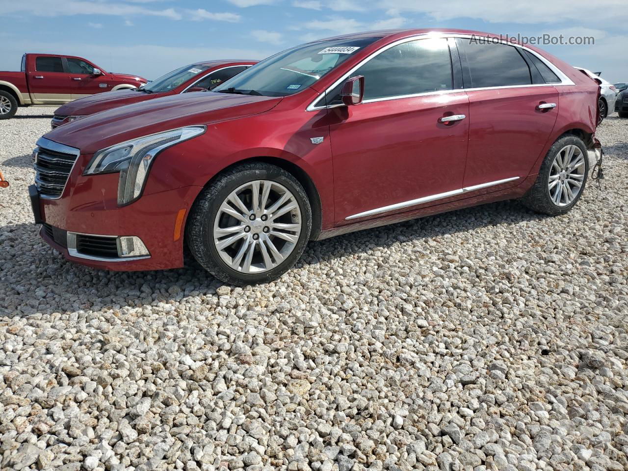 2019 Cadillac Xts Luxury Red vin: 2G61M5S34K9125981