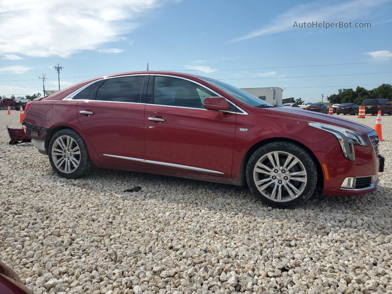 2019 Cadillac Xts Luxury Красный vin: 2G61M5S34K9125981