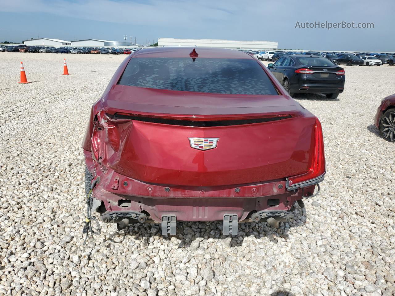 2019 Cadillac Xts Luxury Red vin: 2G61M5S34K9125981