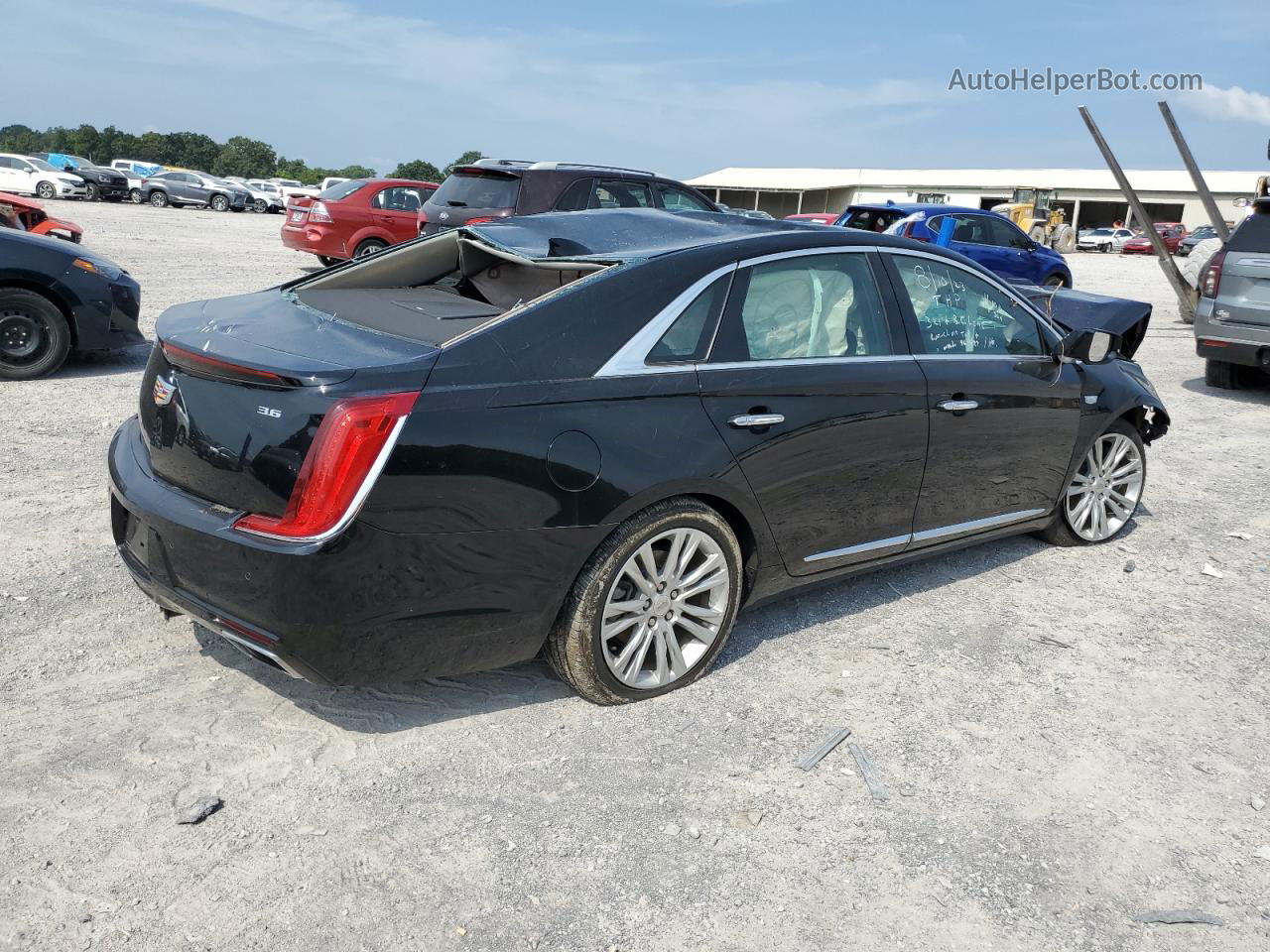 2019 Cadillac Xts Luxury Black vin: 2G61M5S34K9148161