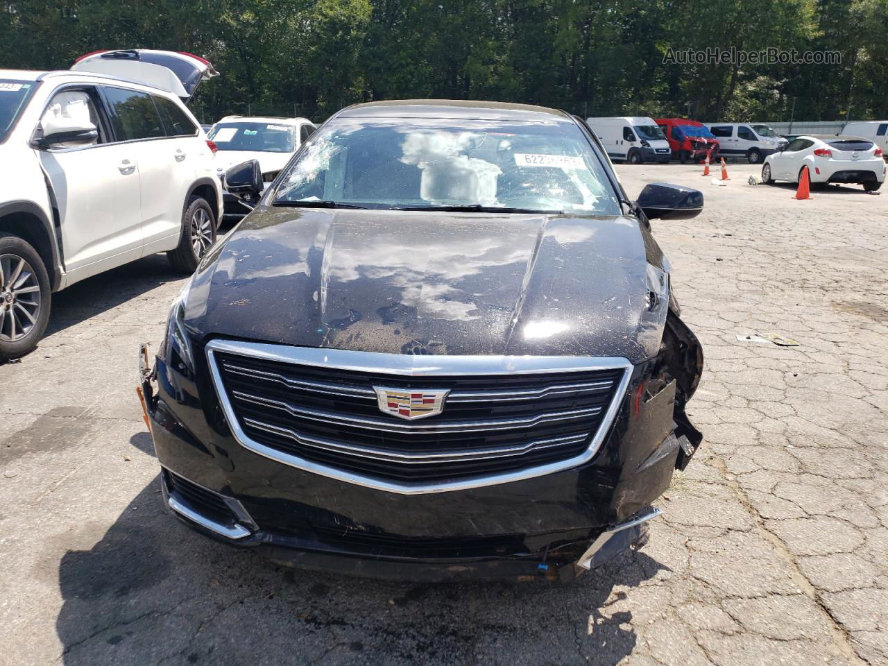 2019 Cadillac Xts Luxury Black vin: 2G61M5S34K9158642