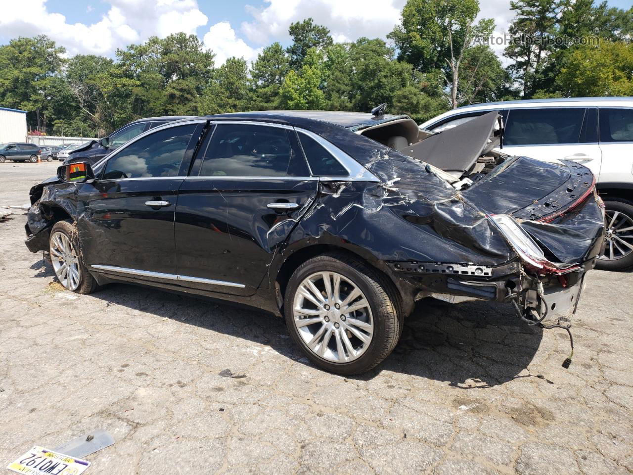 2019 Cadillac Xts Luxury Black vin: 2G61M5S34K9158642