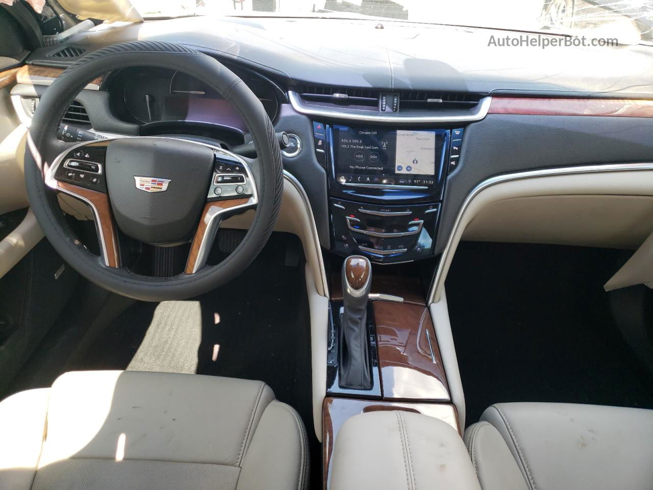 2019 Cadillac Xts Luxury Черный vin: 2G61M5S34K9158642