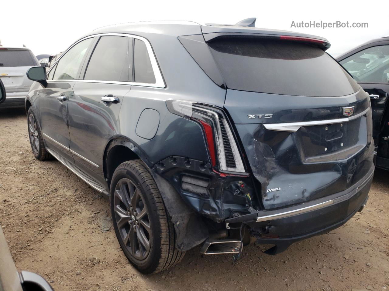 2019 Cadillac Xt5 Luxury Blue vin: 1GYKNDRS9KZ279477