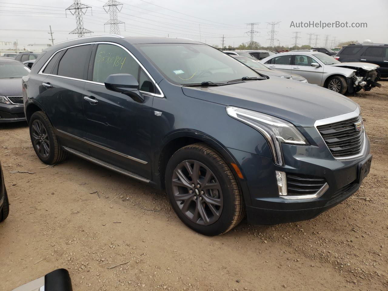 2019 Cadillac Xt5 Luxury Blue vin: 1GYKNDRS9KZ279477