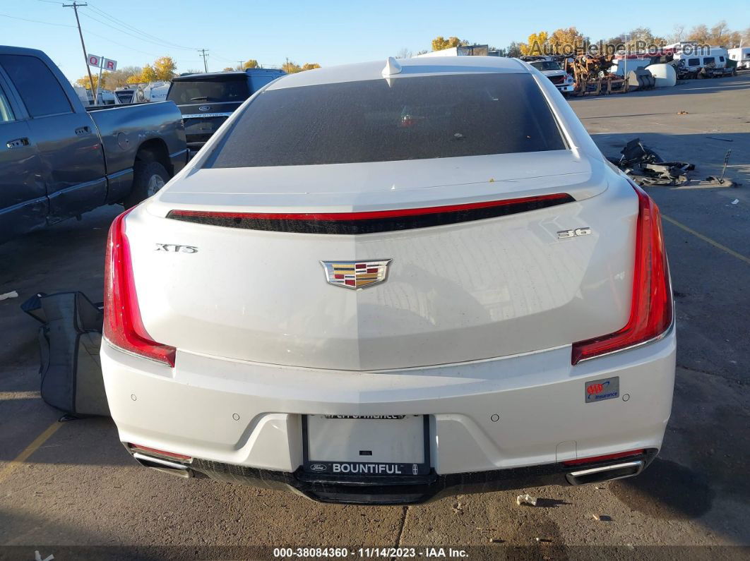 2019 Cadillac Xts Luxury White vin: 2G61M5S35K9125410