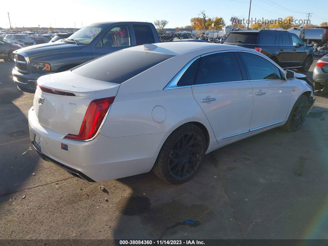 2019 Cadillac Xts Luxury White vin: 2G61M5S35K9125410