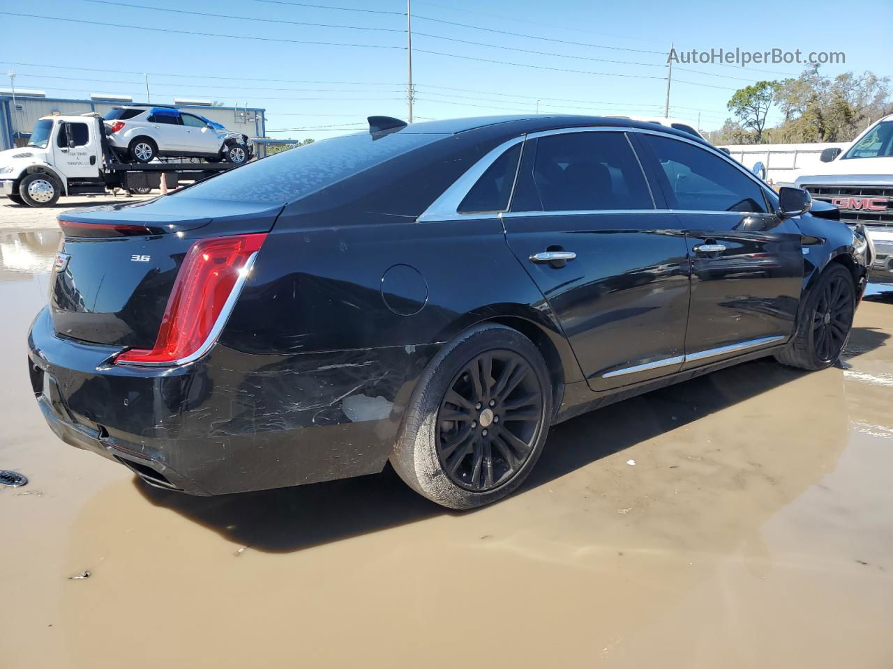 2019 Cadillac Xts Luxury Black vin: 2G61M5S35K9132213