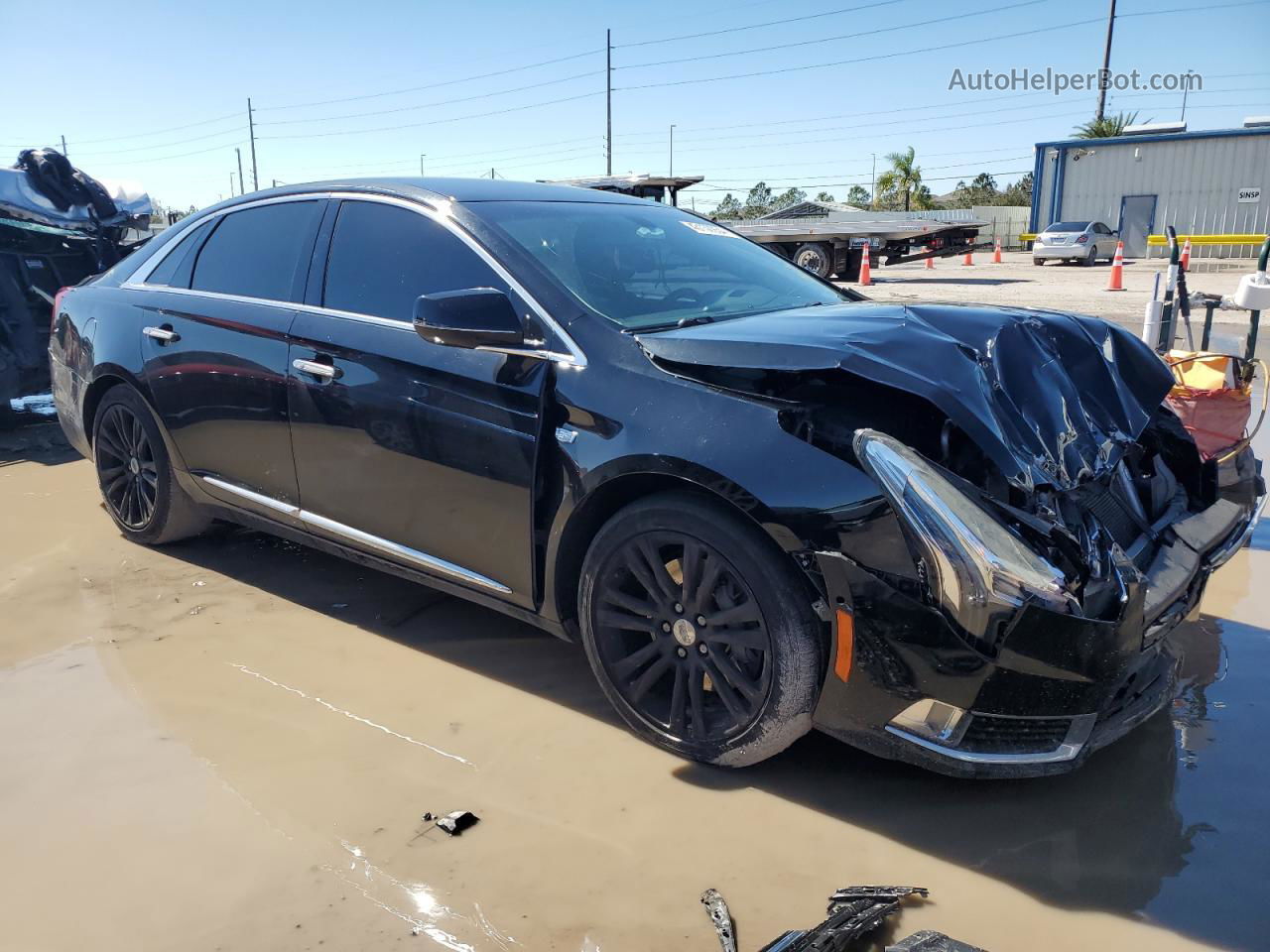 2019 Cadillac Xts Luxury Black vin: 2G61M5S35K9132213