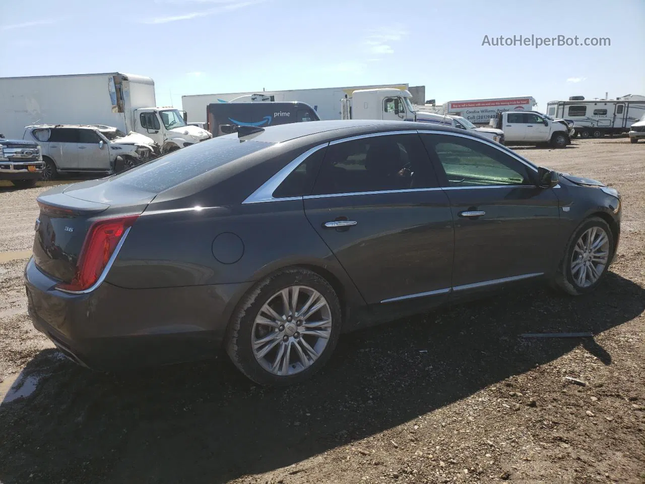 2019 Cadillac Xts Luxury Gray vin: 2G61M5S35K9152168