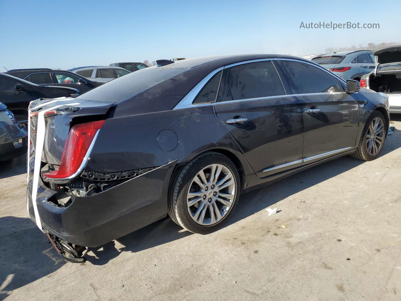 2019 Cadillac Xts Luxury Black vin: 2G61M5S36K9111905