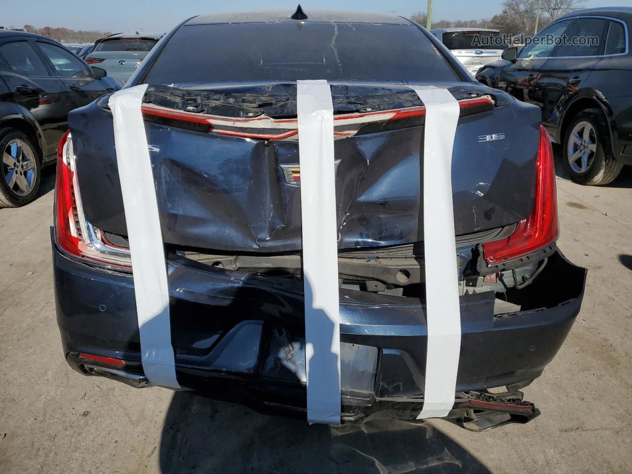 2019 Cadillac Xts Luxury Black vin: 2G61M5S36K9111905