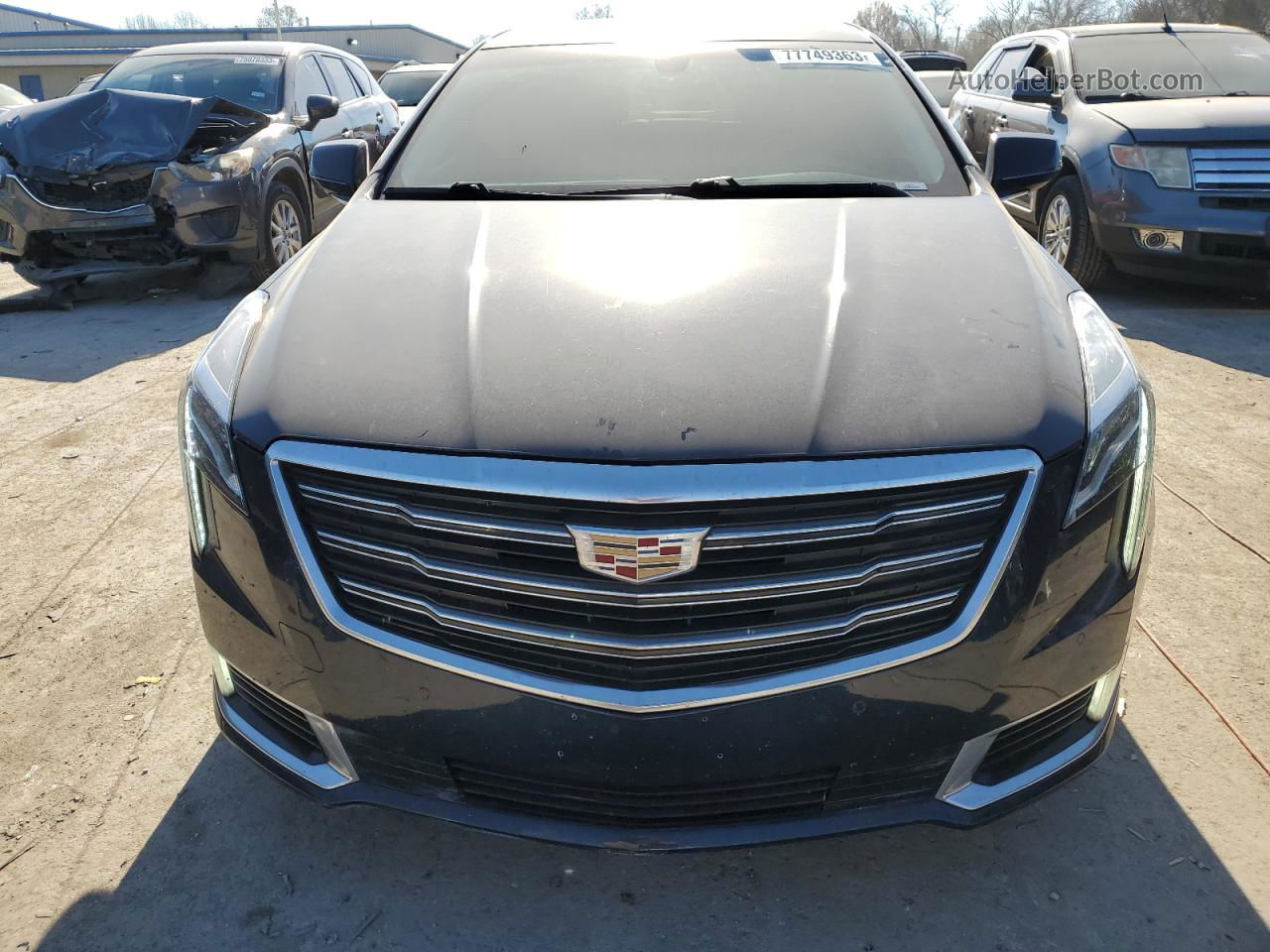 2019 Cadillac Xts Luxury Black vin: 2G61M5S36K9111905