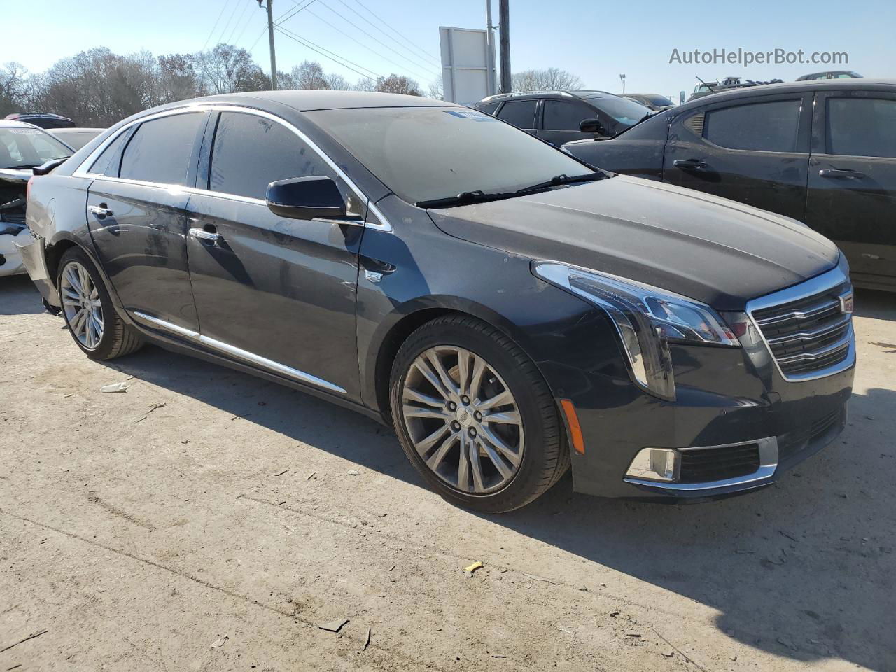 2019 Cadillac Xts Luxury Black vin: 2G61M5S36K9111905