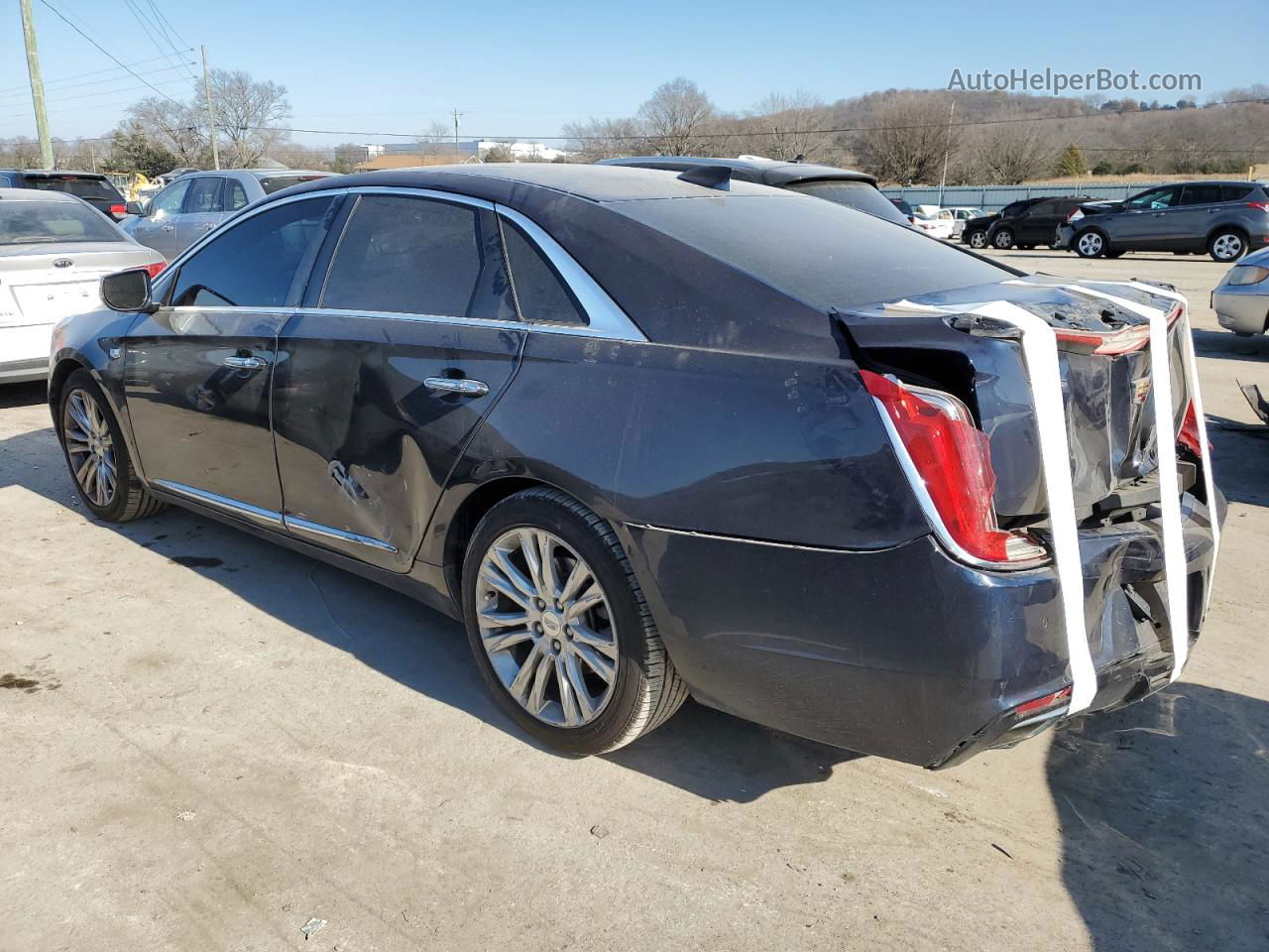 2019 Cadillac Xts Luxury Black vin: 2G61M5S36K9111905