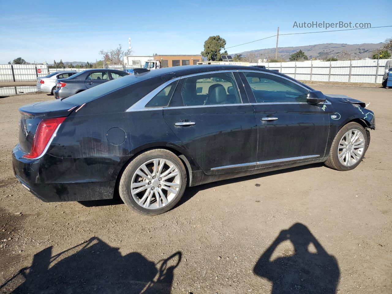 2019 Cadillac Xts Luxury Black vin: 2G61M5S36K9121981