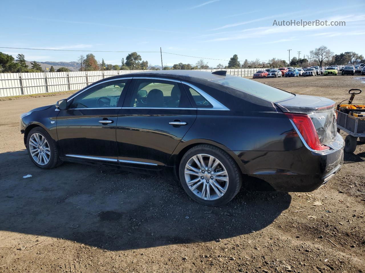 2019 Cadillac Xts Luxury Black vin: 2G61M5S36K9121981