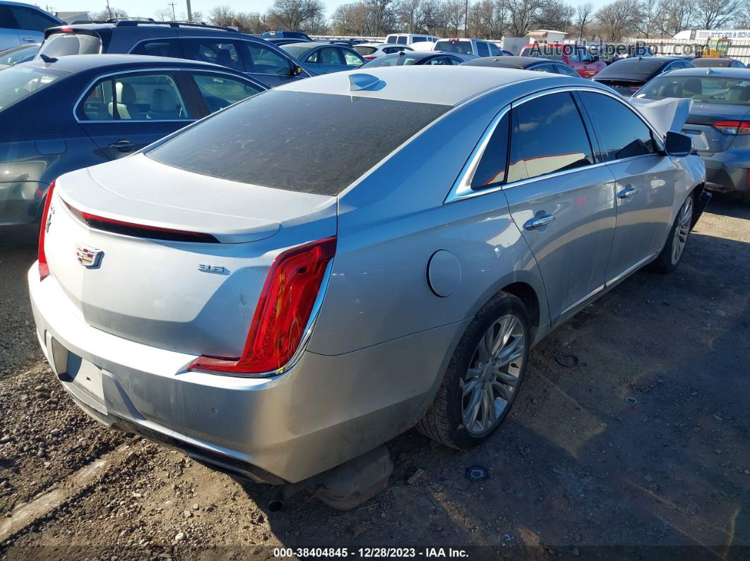 2019 Cadillac Xts Luxury Silver vin: 2G61M5S36K9139445