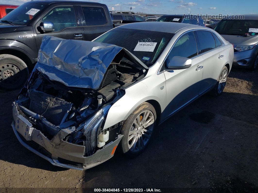 2019 Cadillac Xts Luxury Silver vin: 2G61M5S36K9139445