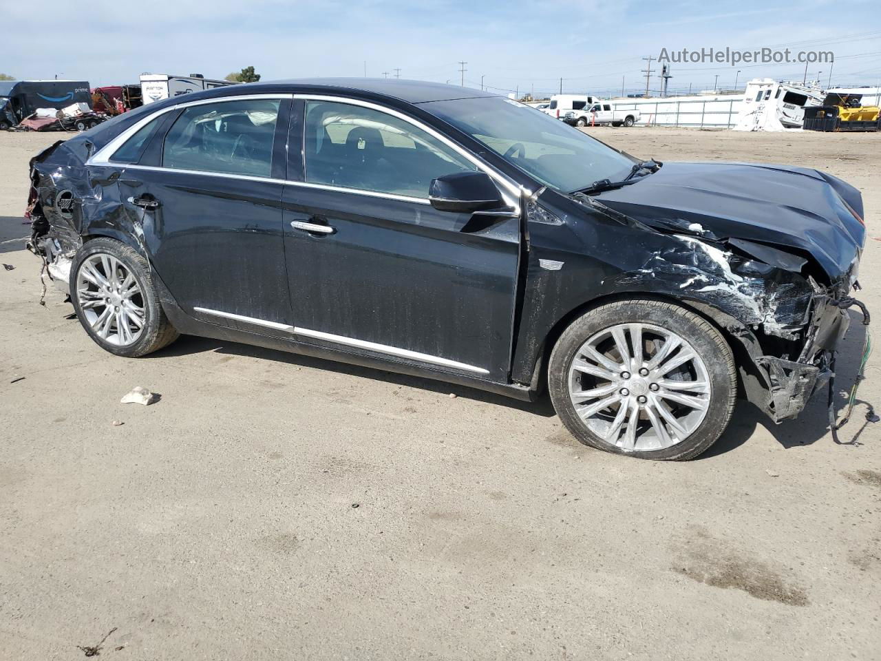 2019 Cadillac Xts Luxury Черный vin: 2G61M5S36K9149621