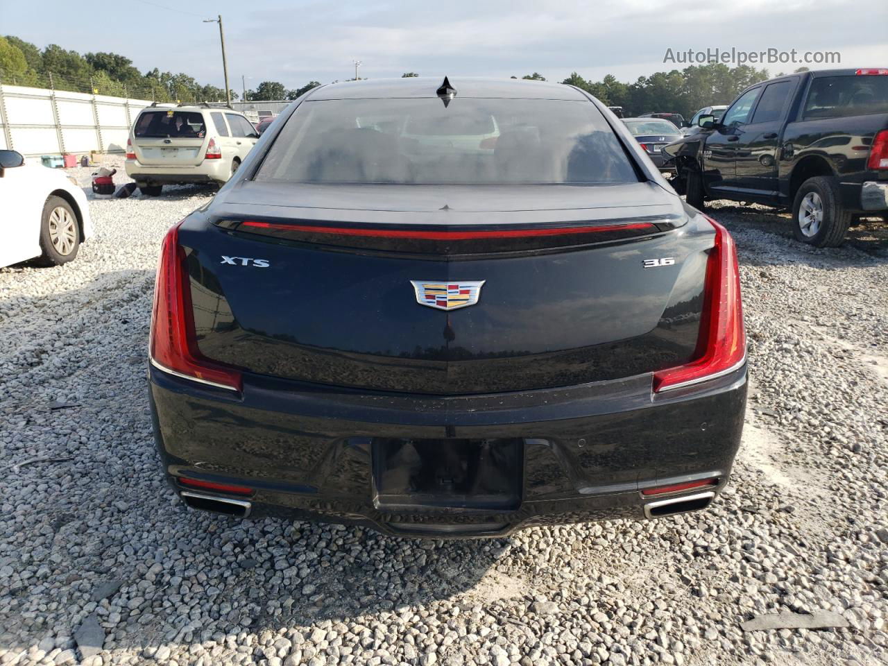 2019 Cadillac Xts Luxury Черный vin: 2G61M5S36K9156522