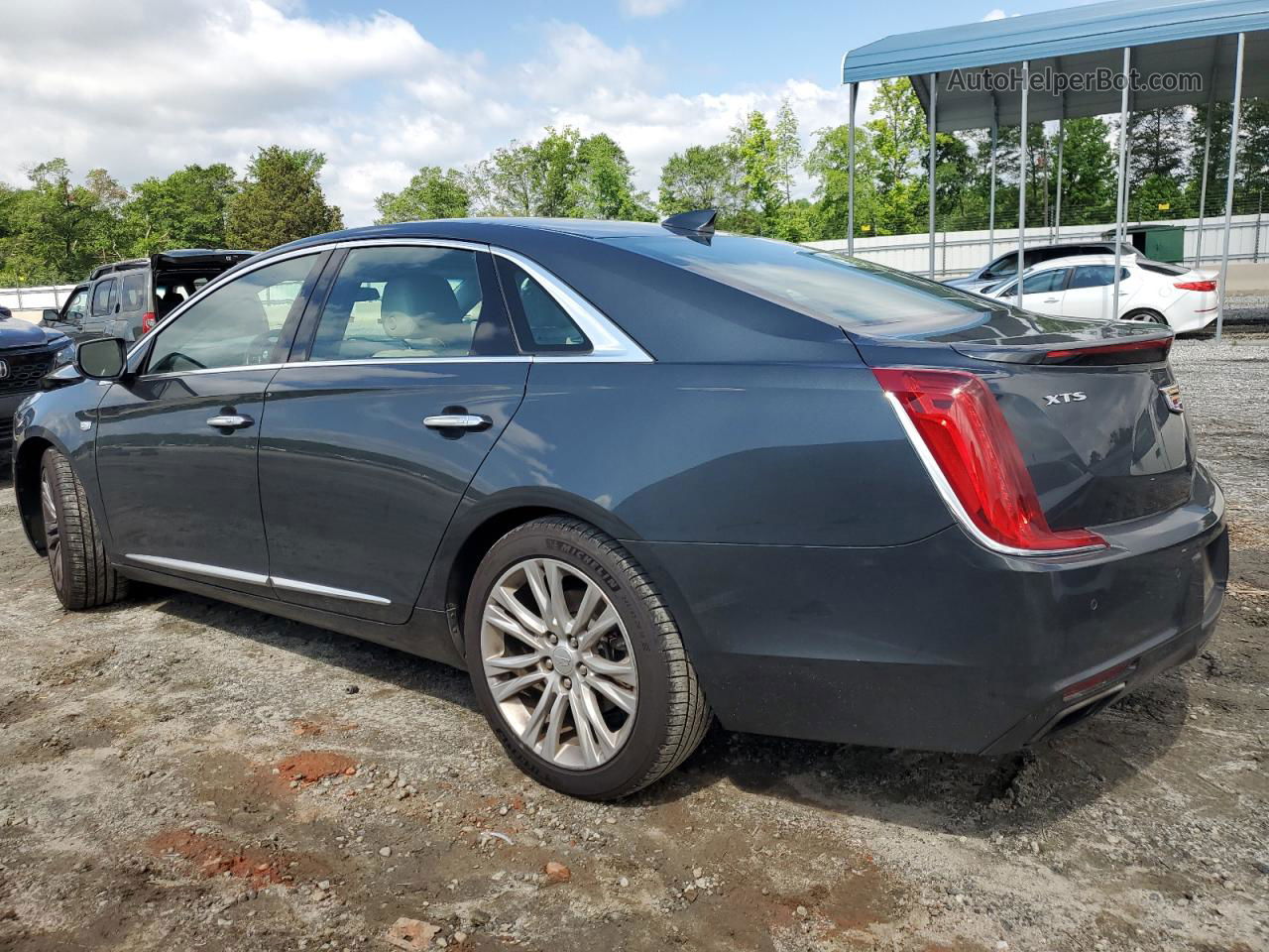 2019 Cadillac Xts Luxury Gray vin: 2G61M5S37K9104476