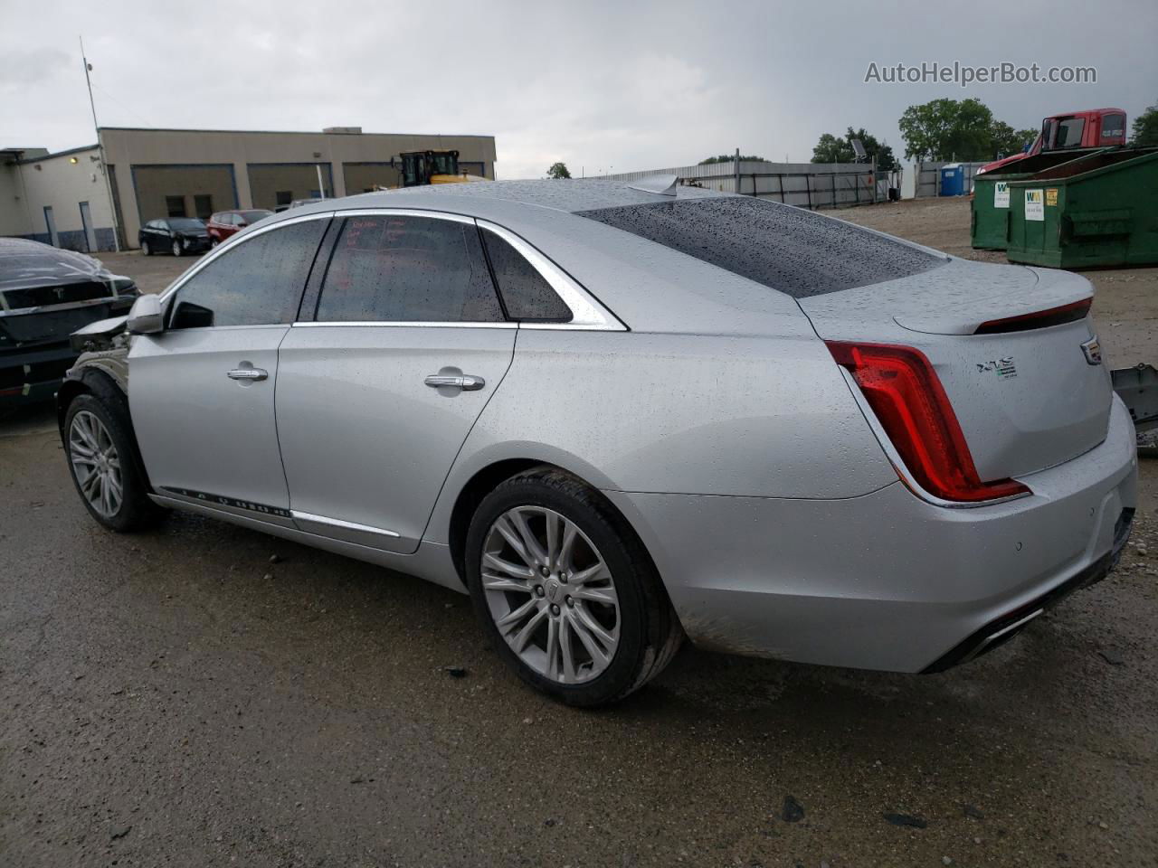 2019 Cadillac Xts Luxury Silver vin: 2G61M5S37K9112657