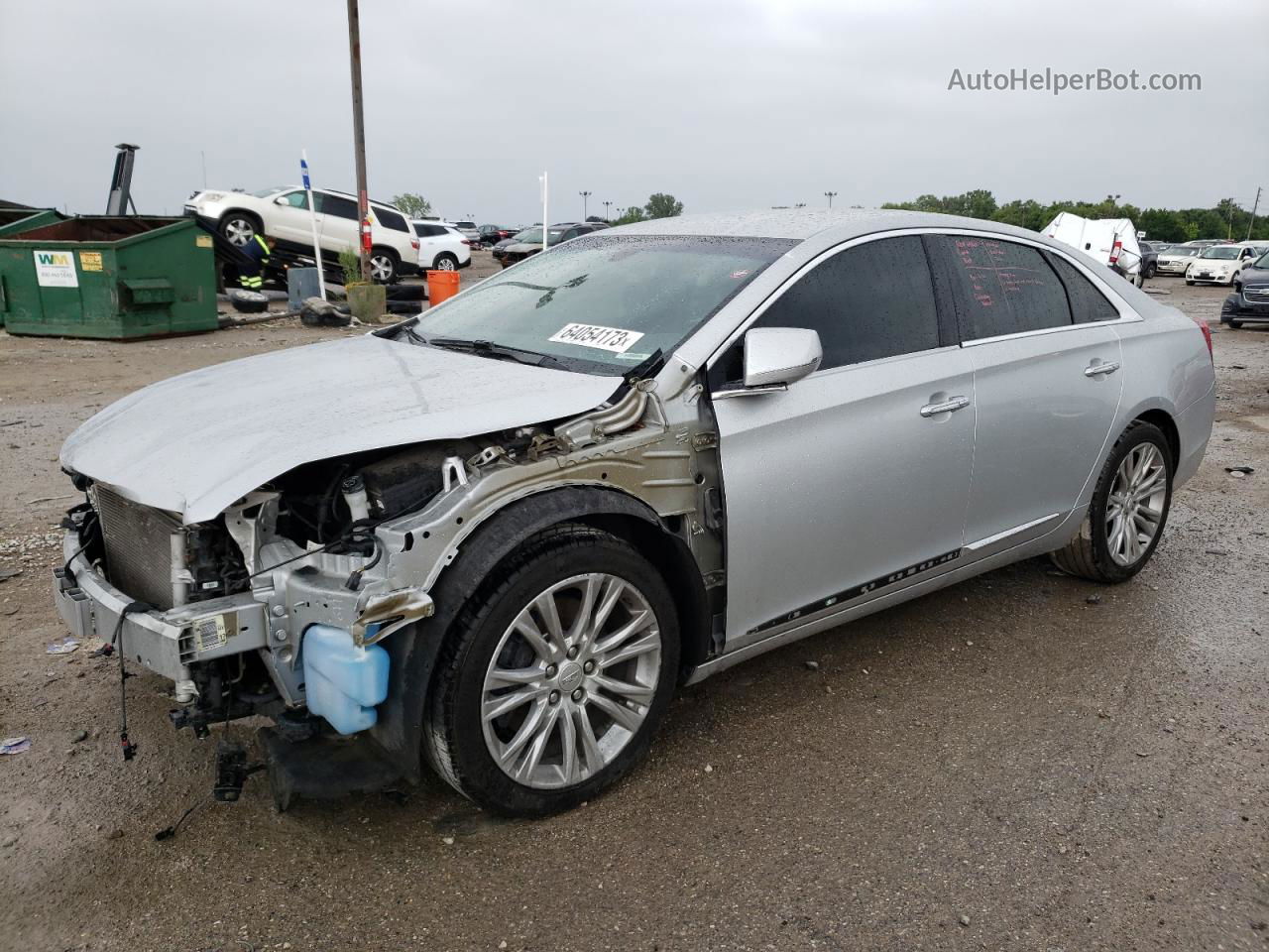 2019 Cadillac Xts Luxury Silver vin: 2G61M5S37K9112657