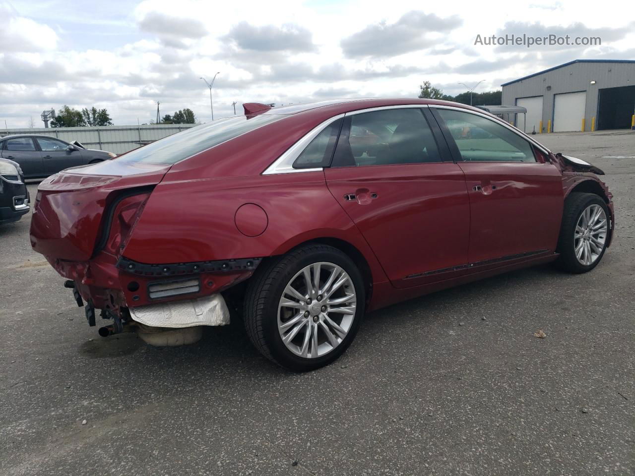 2019 Cadillac Xts Luxury Red vin: 2G61M5S37K9116417