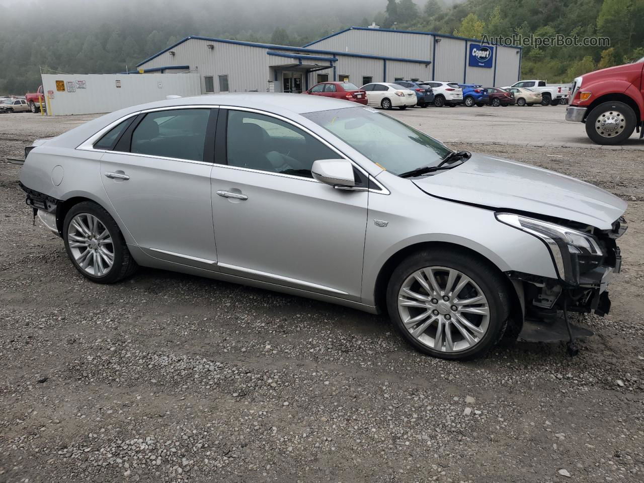 2019 Cadillac Xts Luxury Silver vin: 2G61M5S37K9116711