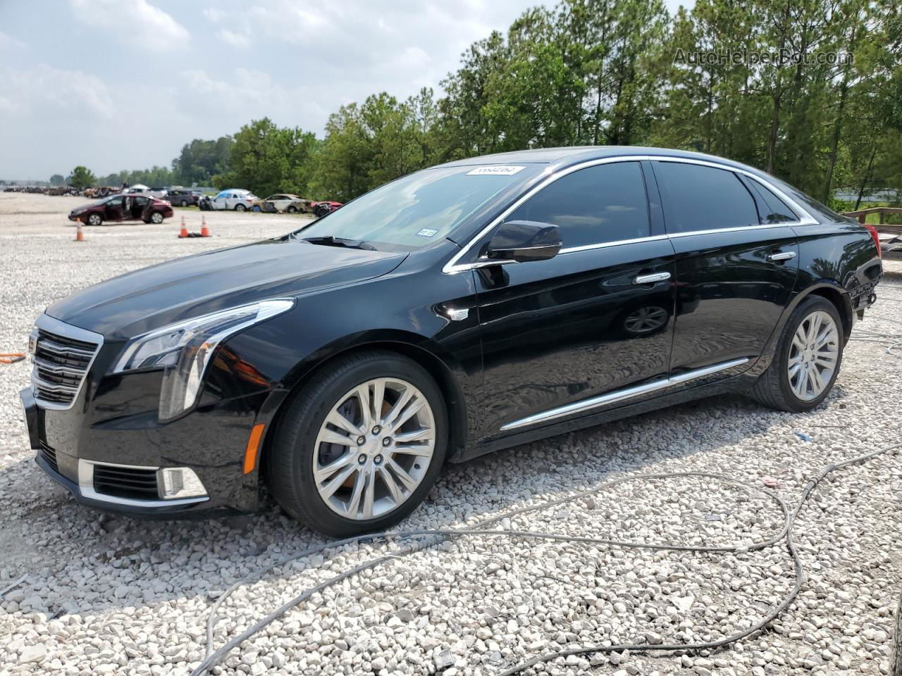 2019 Cadillac Xts Luxury Черный vin: 2G61M5S37K9118183