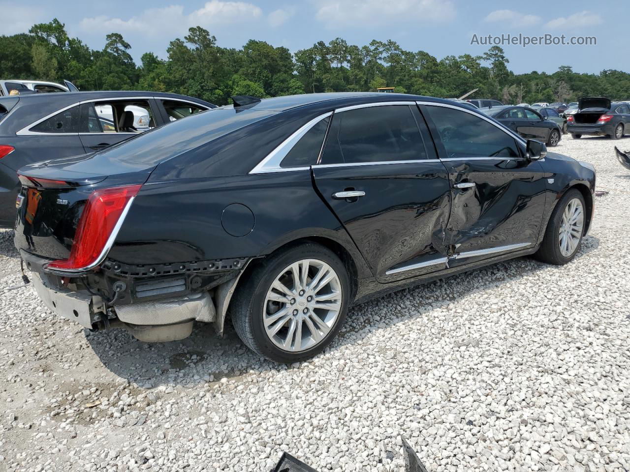 2019 Cadillac Xts Luxury Black vin: 2G61M5S37K9118183