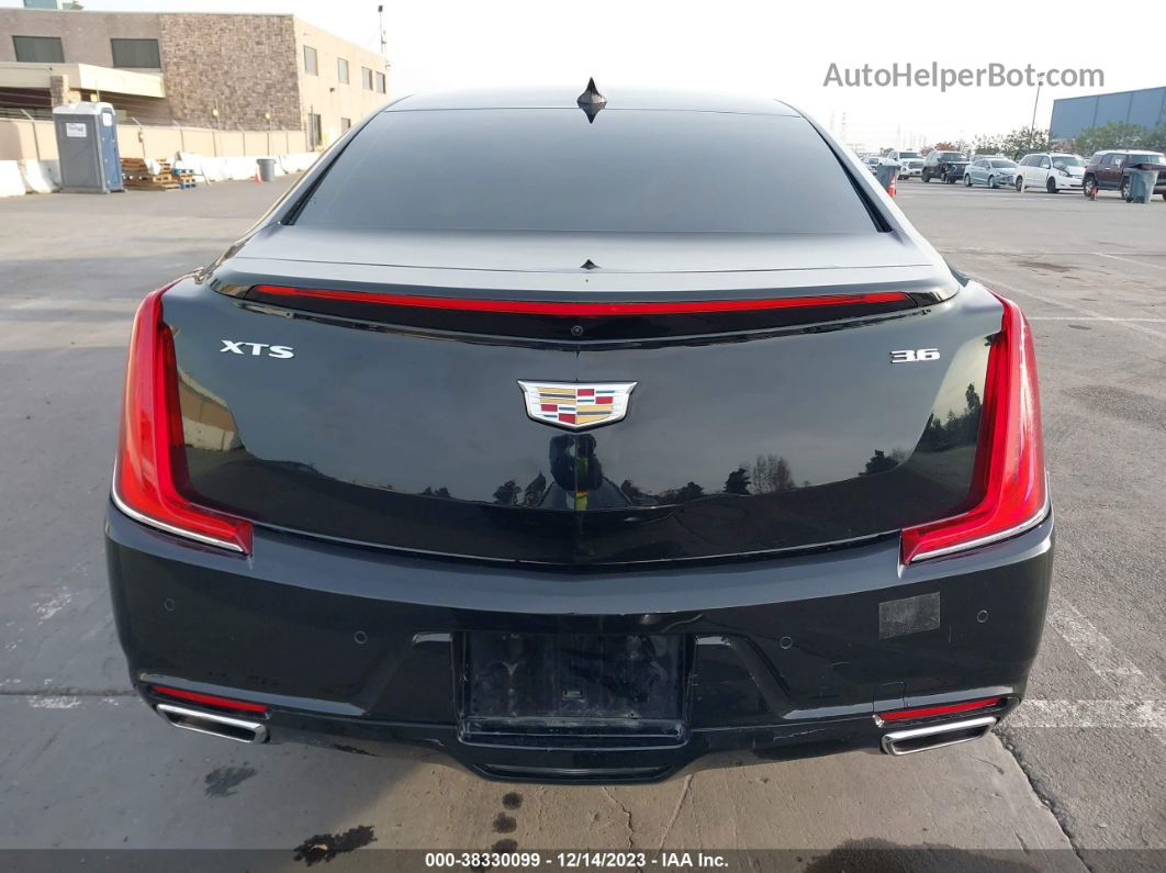 2019 Cadillac Xts Luxury Black vin: 2G61M5S37K9118717