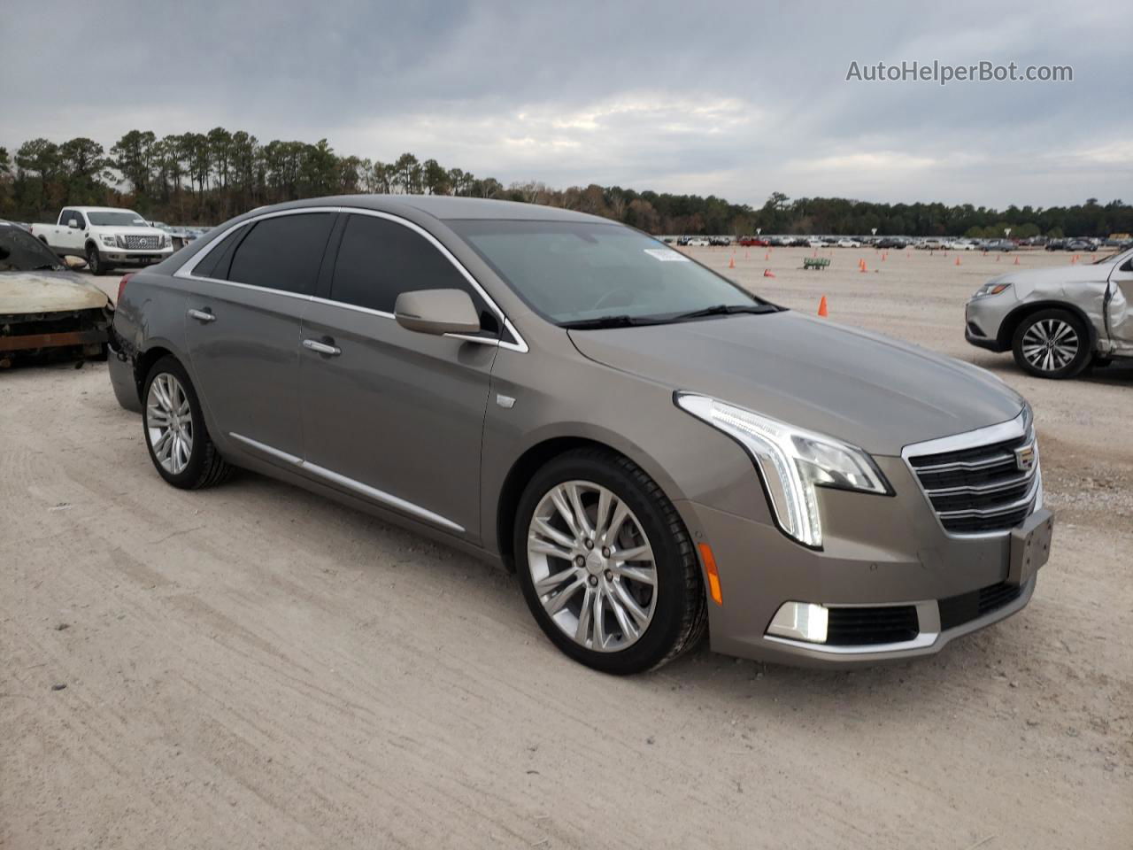 2019 Cadillac Xts Luxury Серый vin: 2G61M5S37K9135887